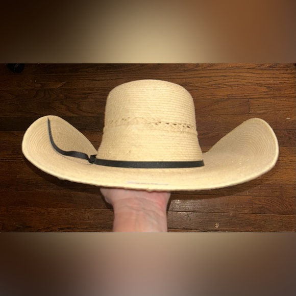 SunBody Cowboy hat Palm Leaf 5” brim - NEVER WORN - Picture 2 of 6